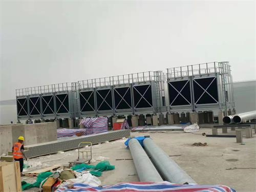 玻璃鋼冷卻塔的組成,玻璃鋼冷卻塔結構圖